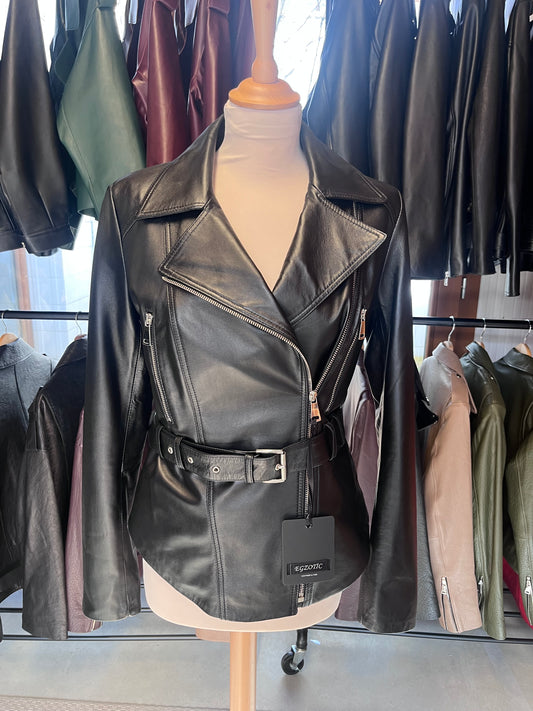Veste en cuir