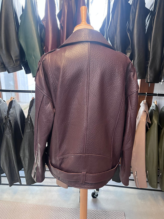Perfecto oversize bordeaux-marron taille M