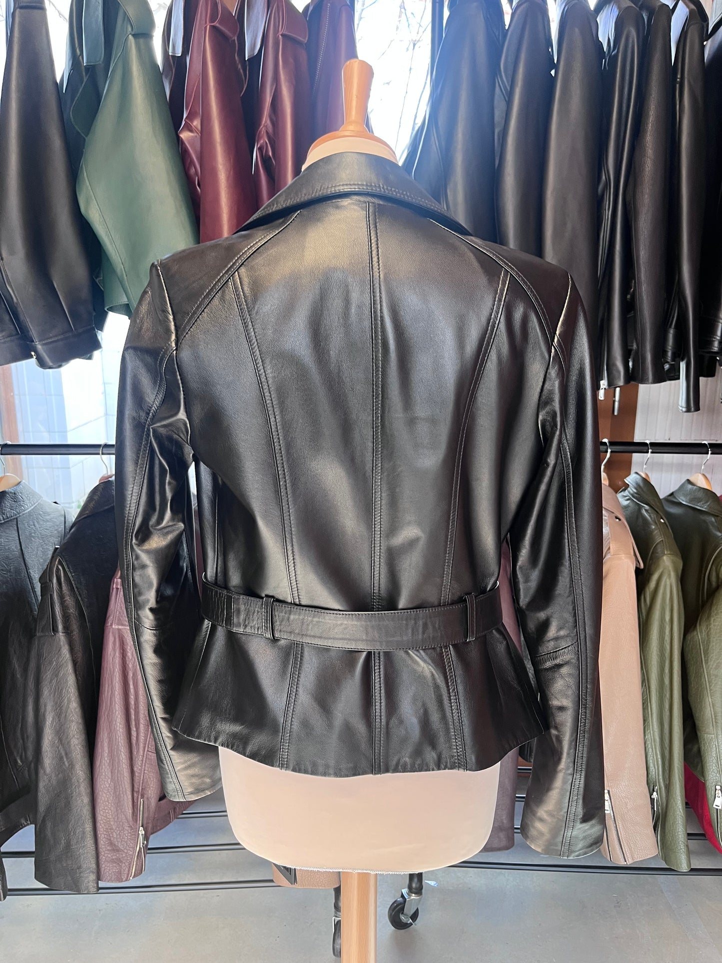 Veste en cuir
